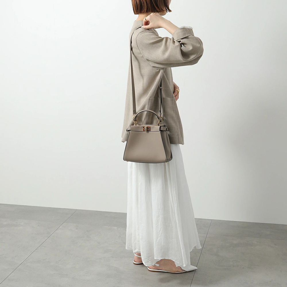 Fendi Peekaboo handbag leather crossbody bag shoulder